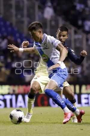 FÚTBOL . CLUB PUEBLA VS AMERICA