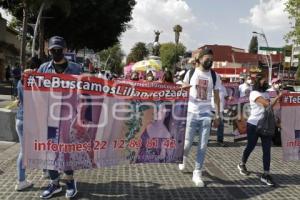 MARCHA POR MUJER DESAPARECIDA