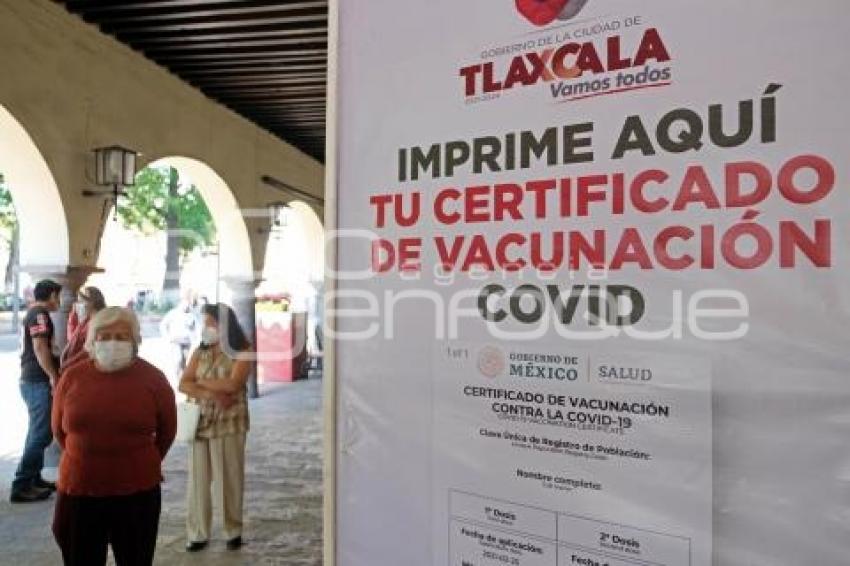 TLAXCALA . CERTIFICADO VACUNACIÓN COVID