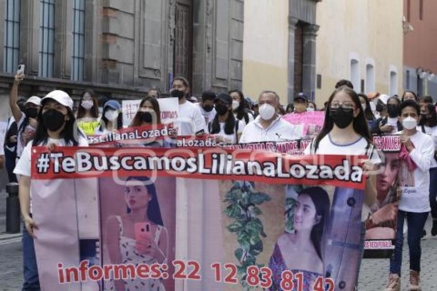 MARCHA POR MUJER DESAPARECIDA