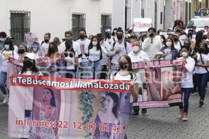 MARCHA POR MUJER DESAPARECIDA