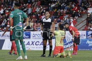 FÚTBOL . COYOTES VS MORELIA