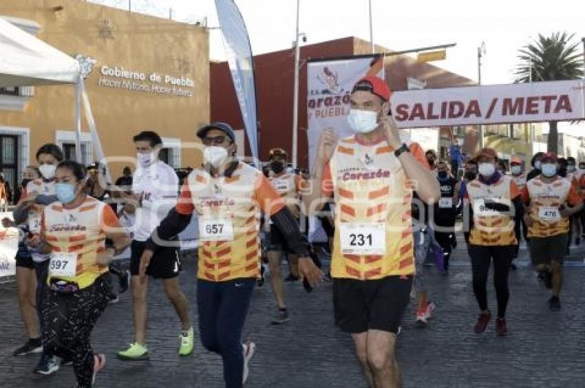 CARRERA DE CORAZÓN POR PUEBLA