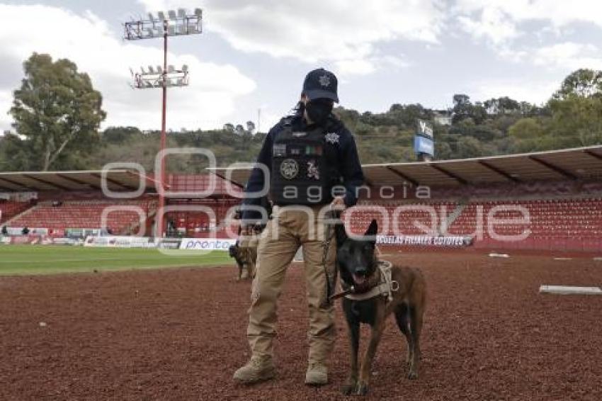 FÚTBOL . COYOTES VS MORELIA