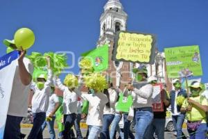 TLAXCALA . MARCHA PERSONAS CON DISCAPACIDAD