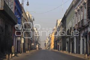 AÑO NUEVO . CALLES VACÍAS