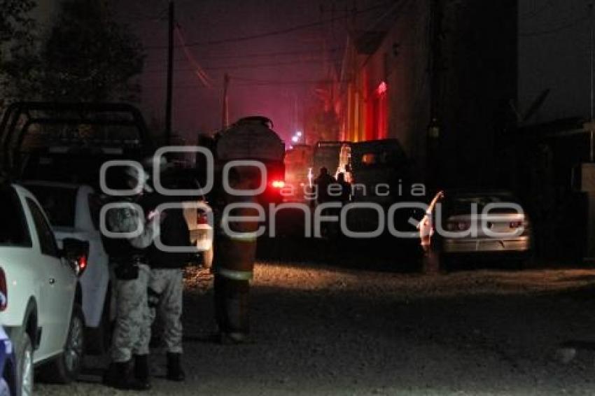 SEGURIDAD . INCENDIO SANCTORUM