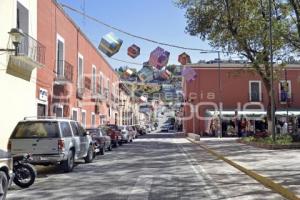 TLAXCALA . CALLES VACÍAS