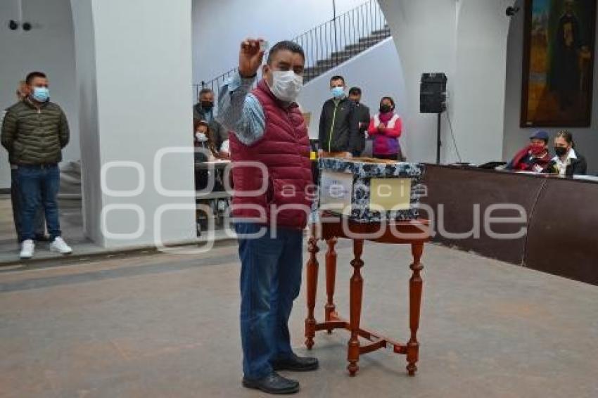 TEHUACÁN . ELECCIONES JUNTAS AUXILIARES