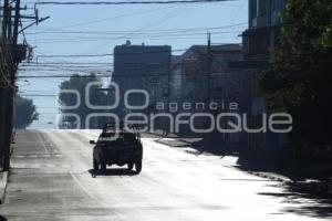 NAVIDAD . CALLES VACÍAS