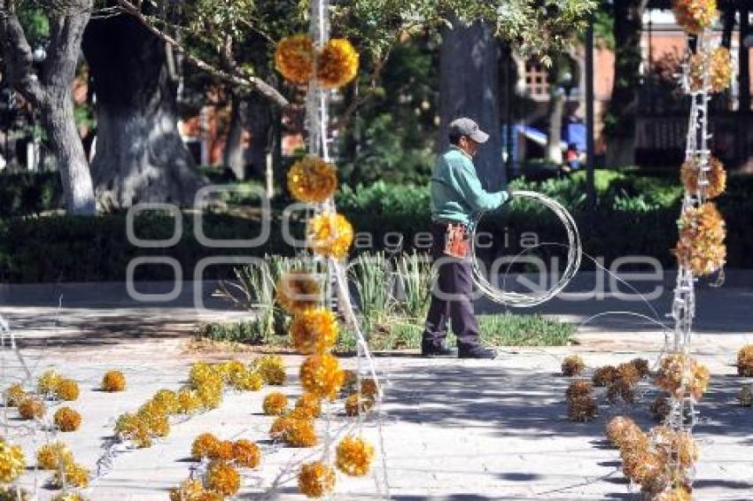 TLAXCALA . ADORNOS NAVIDEÑOS