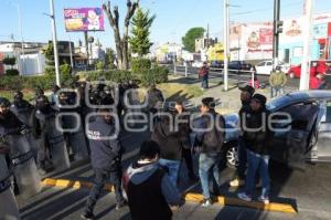 CONDUCTORES PLATAFORMAS . BLOQUEO