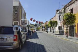 TLAXCALA . CALLES VACÍAS