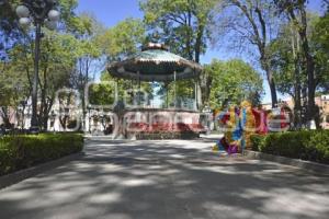 TLAXCALA . CALLES VACÍAS