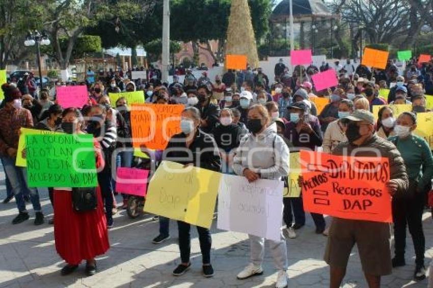 MIAHUATLÁN . MANIFESTACIÓN DAP