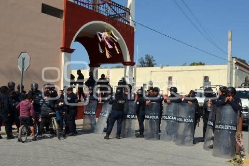 ZINACATEPEC . MANIFESTACIÓN DAP