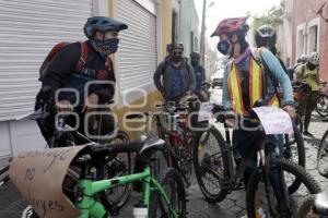 PROTESTA CICLISTAS