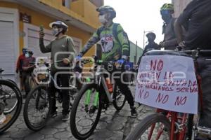 PROTESTA CICLISTAS