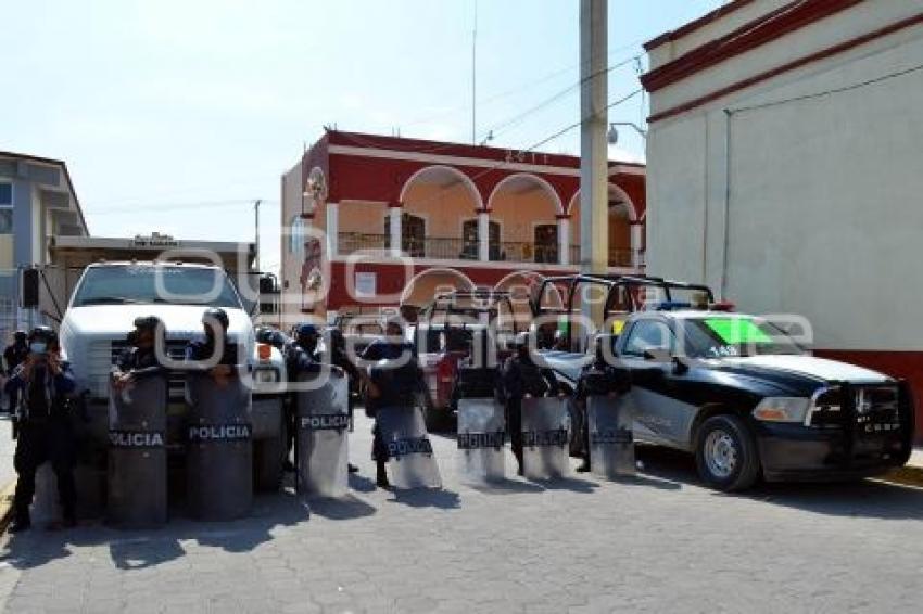 ZINACATEPEC . MANIFESTACIÓN DAP