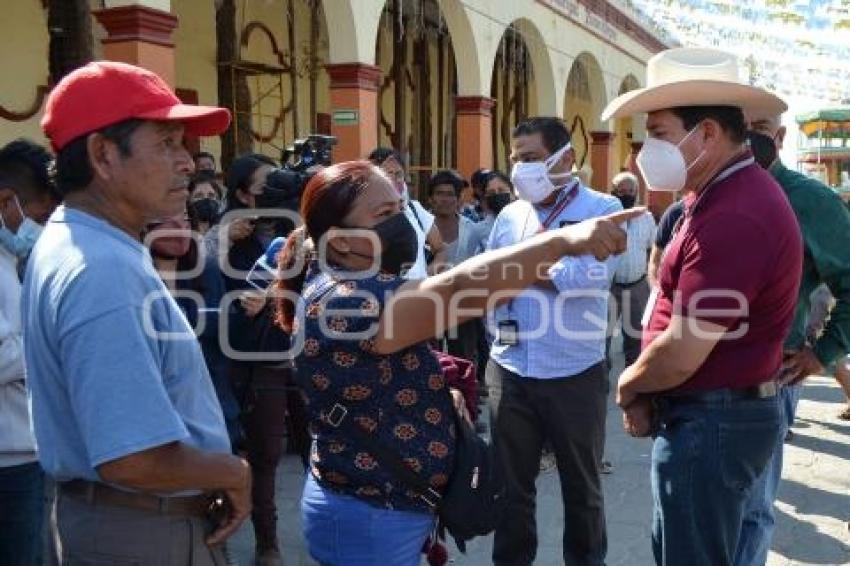 ZINACATEPEC . MANIFESTACIÓN DAP