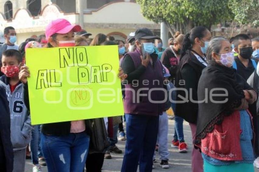 MIAHUATLÁN . MANIFESTACIÓN DAP