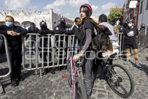 PROTESTA CICLISTAS