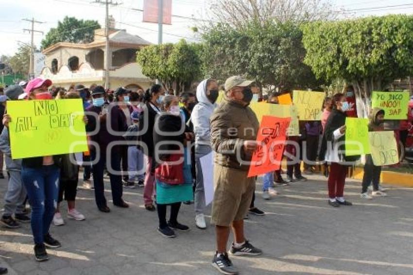 MIAHUATLÁN . MANIFESTACIÓN DAP