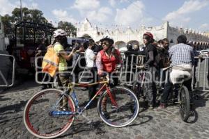 PROTESTA CICLISTAS