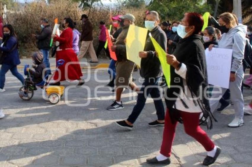 MIAHUATLÁN . MANIFESTACIÓN DAP