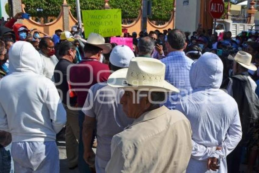 ZINACATEPEC . MANIFESTACIÓN DAP