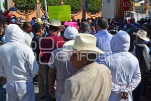 ZINACATEPEC . MANIFESTACIÓN DAP