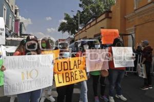 UDLAP . MANIFESTACIÓN