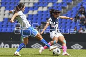 FÚTBOL FEMENIL . PUEBLA VS MONTERREY