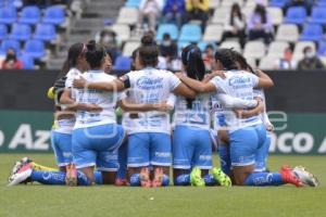 FÚTBOL FEMENIL . PUEBLA VS MONTERREY