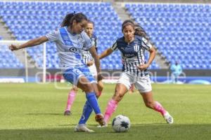 FÚTBOL FEMENIL . PUEBLA VS MONTERREY