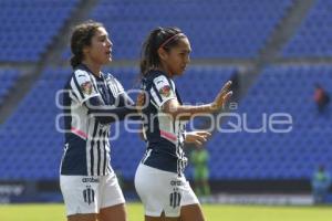 FÚTBOL FEMENIL . PUEBLA VS MONTERREY