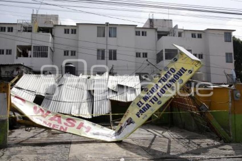 CLIMA . ESTRUCTURA DAÑADA