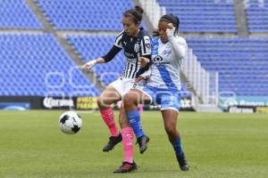 FÚTBOL FEMENIL . PUEBLA VS MONTERREY