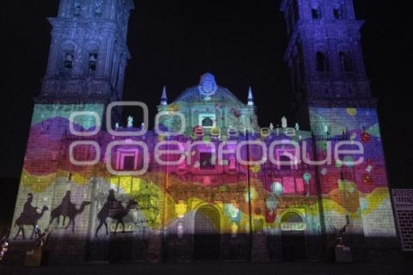 NAVIDAD . VIDEO MAPPING