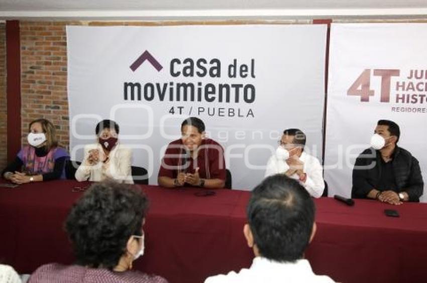 MORENA . CASA MOVIMIENTO 4T