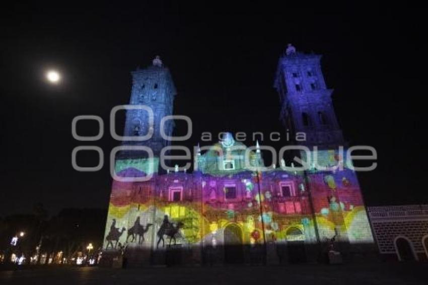 NAVIDAD . VIDEO MAPPING