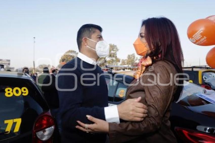 TRANSPORTE SEGURO . CONTIGO MUJER