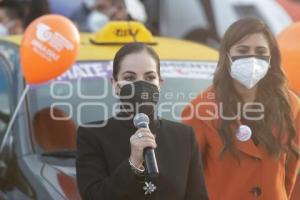 TRANSPORTE SEGURO . CONTIGO MUJER