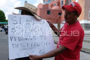 TLAXCALA . MANIFESTACIÓN