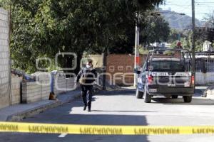 NOTA ROJA . CADÁVER EN BARRANCA