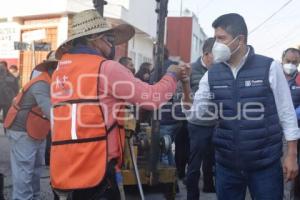 GOBIERNO MUNICIPAL . SUPERVISIÓN BACHEO