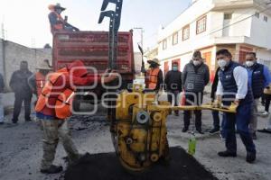 GOBIERNO MUNICIPAL . SUPERVISIÓN BACHEO