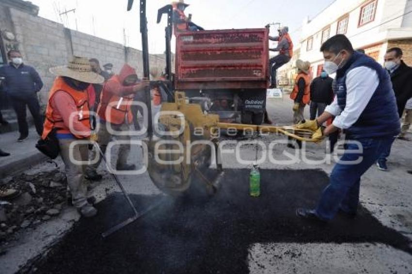 GOBIERNO MUNICIPAL . SUPERVISIÓN BACHEO