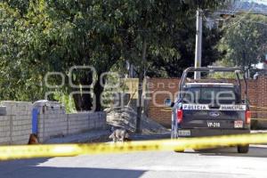 NOTA ROJA . CADÁVER EN BARRANCA