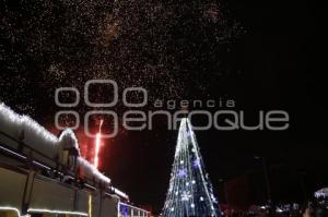 SAN ANDRÉS CHOLULA . ENCENDIDO ARBOL